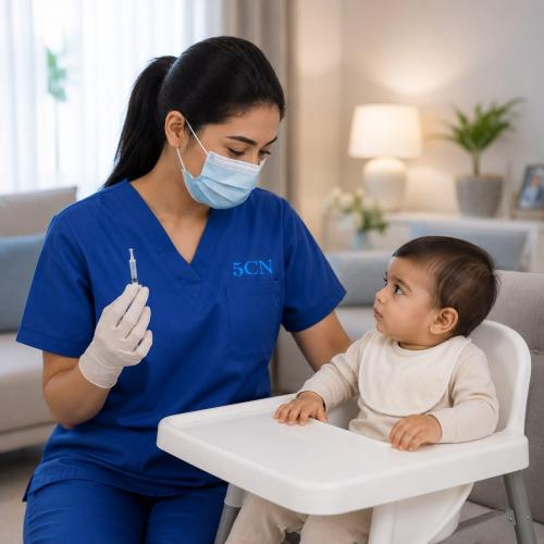 Home Vaccination Service for 9-Month-Olds